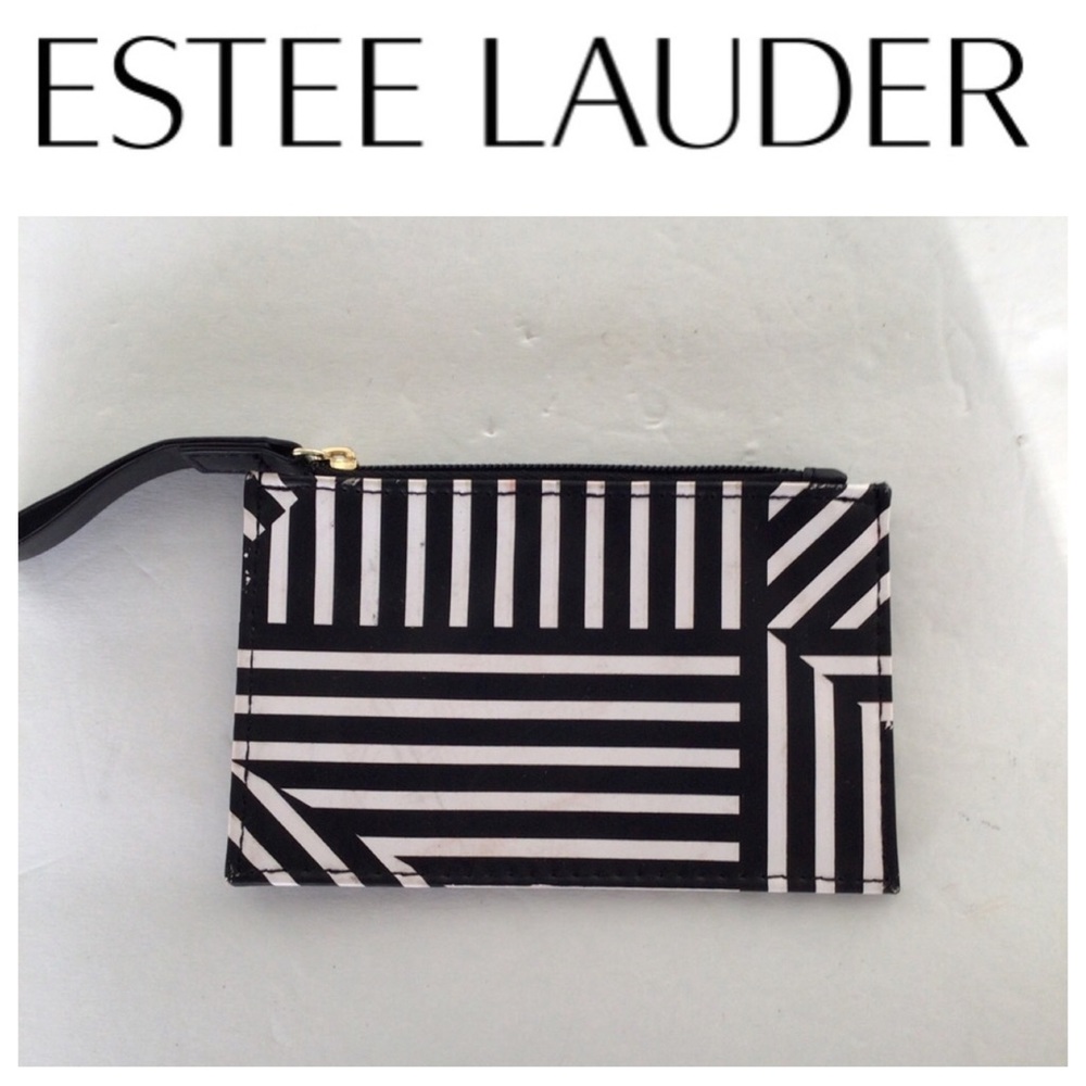 ESTEE LAUDER ZIPPERED COIN CARD CASE NWOT